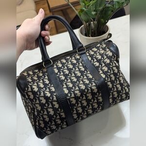 Vintage Dior Boston Trotter Bag